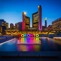 Toronto's City Hall, Nathan Phillips Square. (Shutterstock)